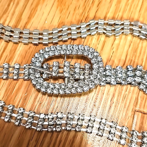 Two Rhinestone Belts - Picture 5 of 7